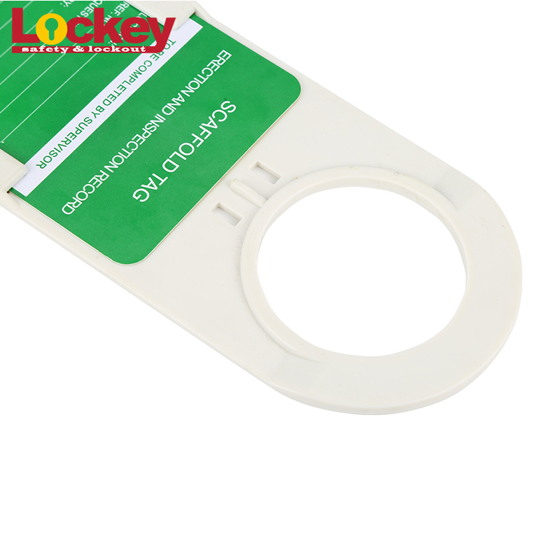 Equipamento de etiquetagem de bloqueio LOTO personalizado Andaime de PVC Etiquetas de bloqueio de etiquetas de segurança SLT01