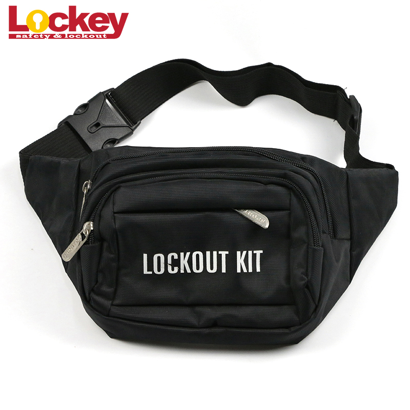 Kit de etiquetagem elétrica industrial pessoal Lockou Bolsa de cintura LB21