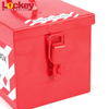 Bloqueio de grupo portátil de aço Loto Station Box Safety Lockout Tagout Box LK05